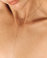 dune necklace chain - natural diamond