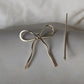 bow hair pin slide