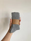 billy bamboo / ribbed cotton high socks