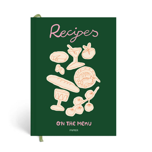 papier / guided recipe journal
