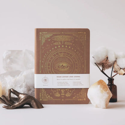 magic of i / vegan leather lined journal