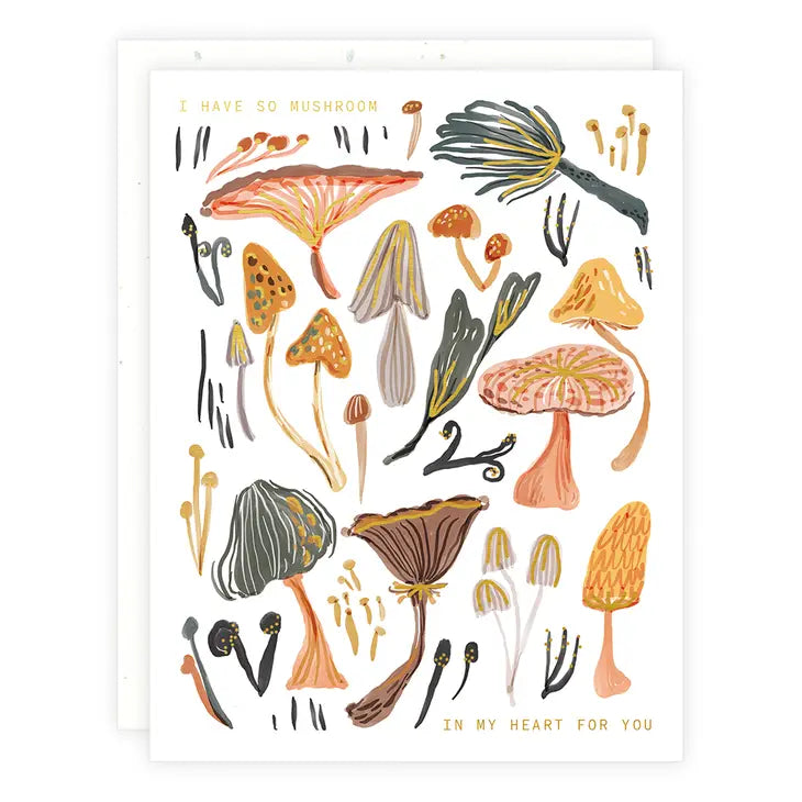 mushrooms card