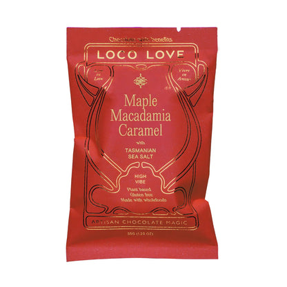 loco love chocolate / maple macadamia caramel