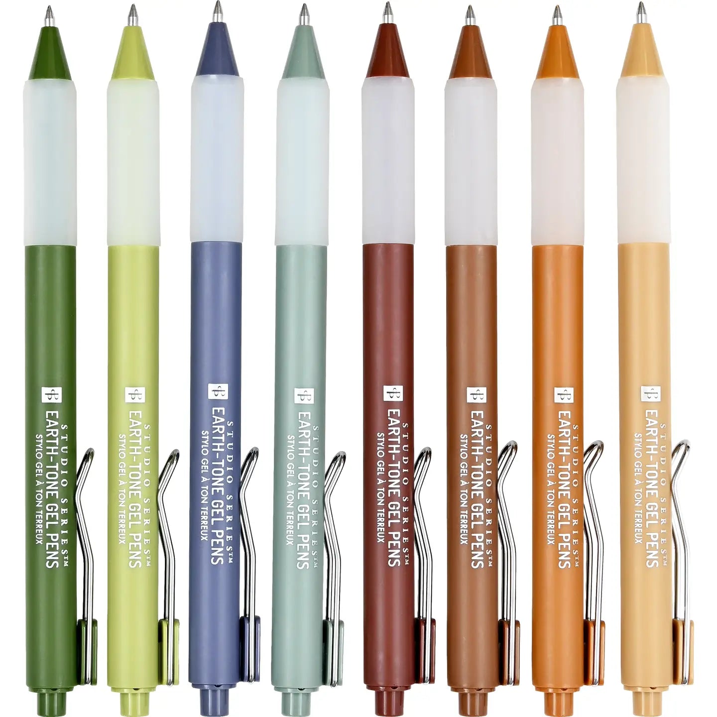 gel pen set - earth tones