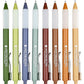 gel pen set - earth tones