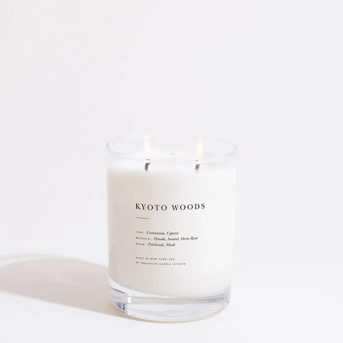 brooklyn candle studio / classic double wick candle - kyoto woods