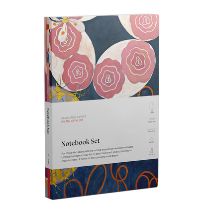 hilma af klint lined notebook set