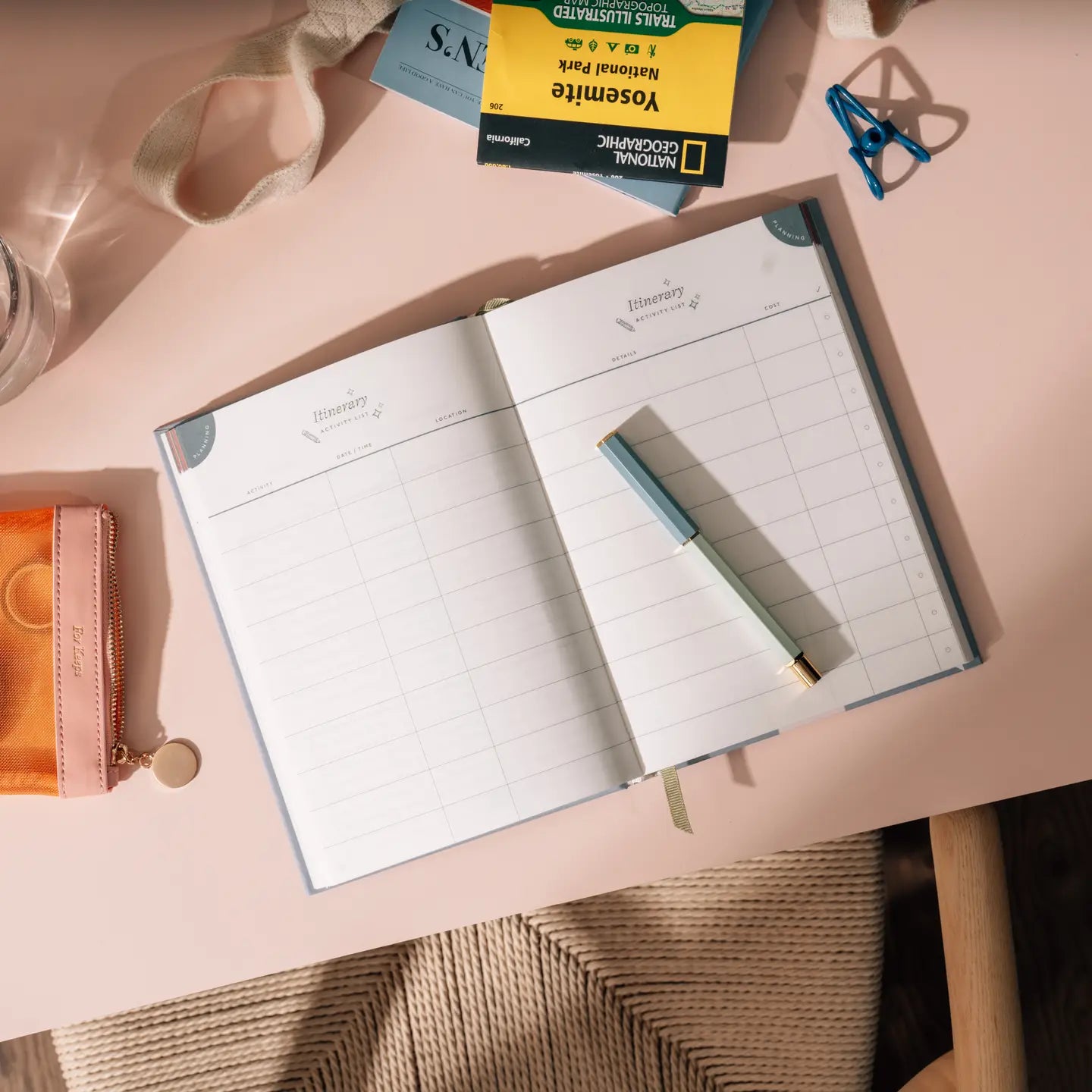 papier / guided travel journal - coral reef