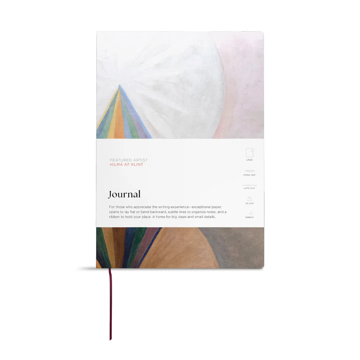 hilma af klint lined journal