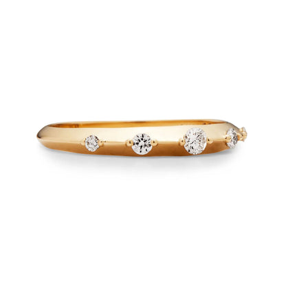 floe five-diamond ring band - natural diamond