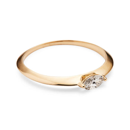 flora diamond ring - natural diamond