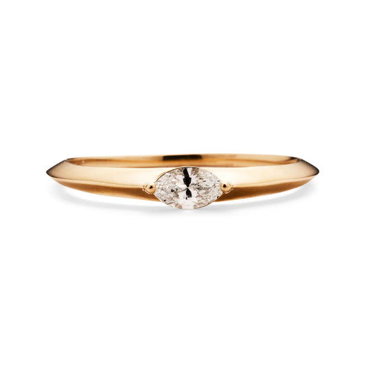 flora diamond ring - natural diamond