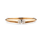 flora diamond ring - natural diamond