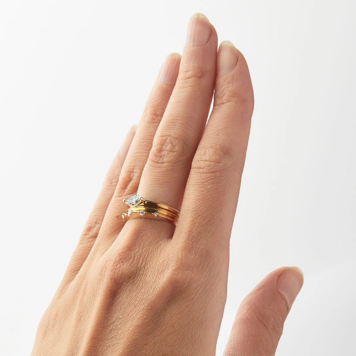 florence diamond ring - natural diamond