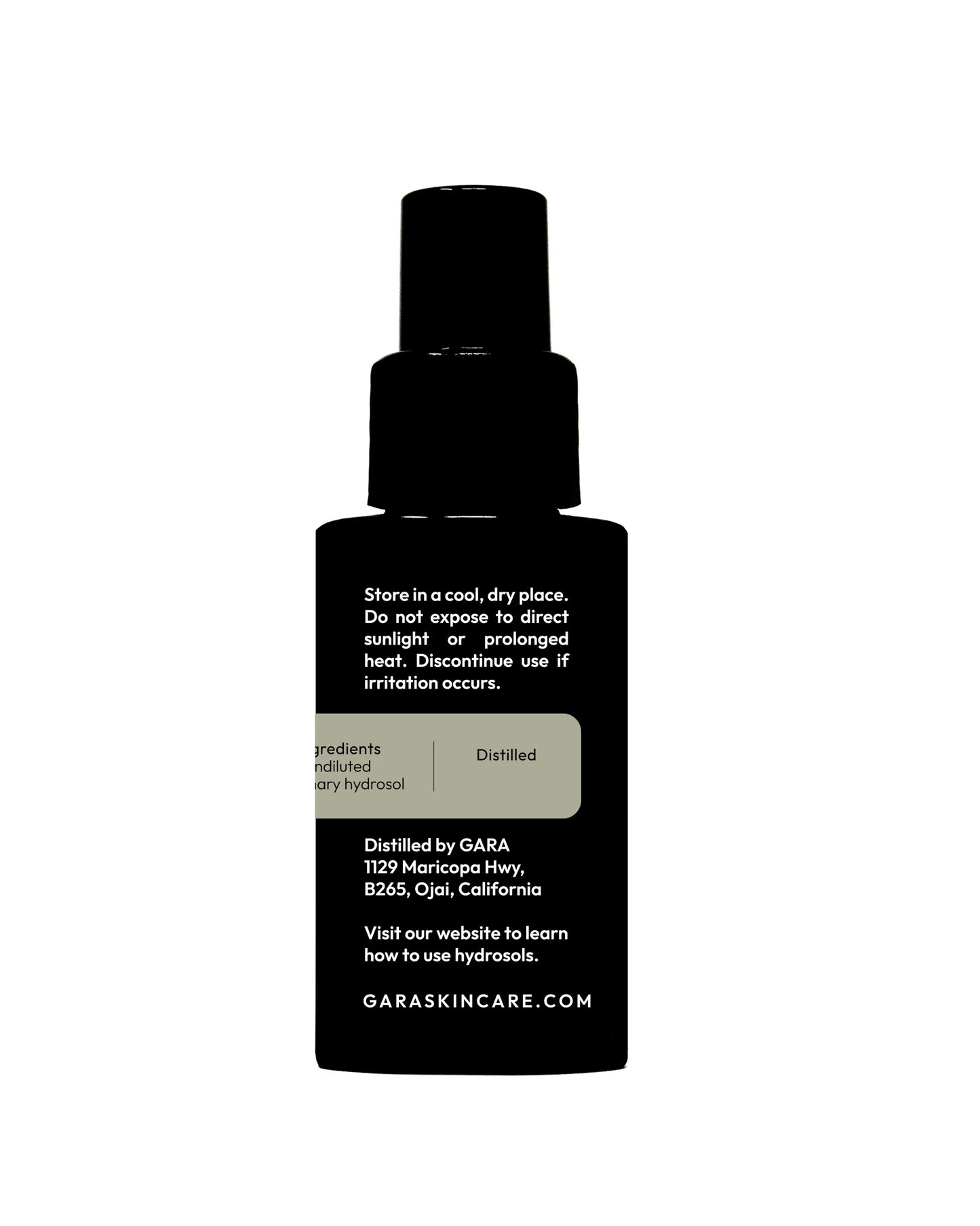 gara skincare / hydrosol spray - rosemary