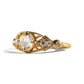 isadora tapered shank ring - 5mm rosecut natural diamond