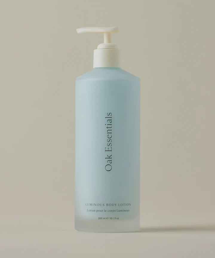 oak essentials / luminous body lotion