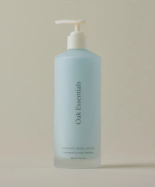 oak essentials / luminous body lotion