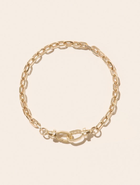 may bracelet - natural diamond