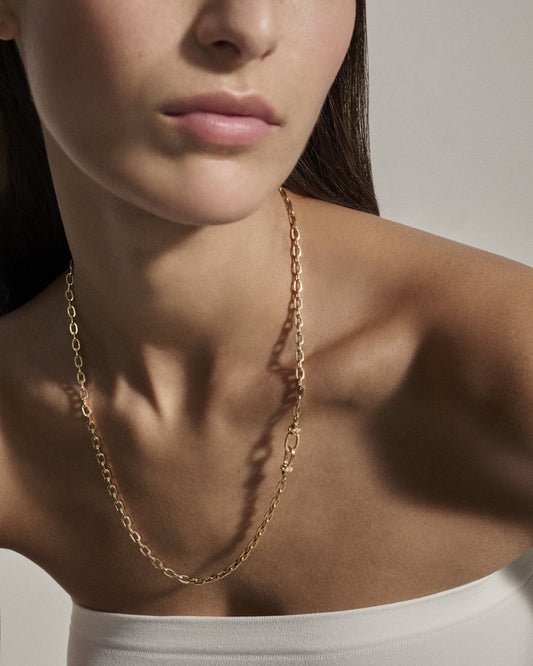 may n°2 necklace - natural diamond
