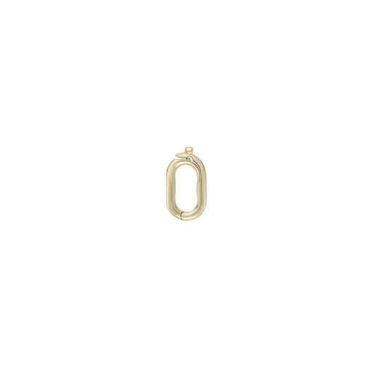 métier / large oval plaque adapter - single