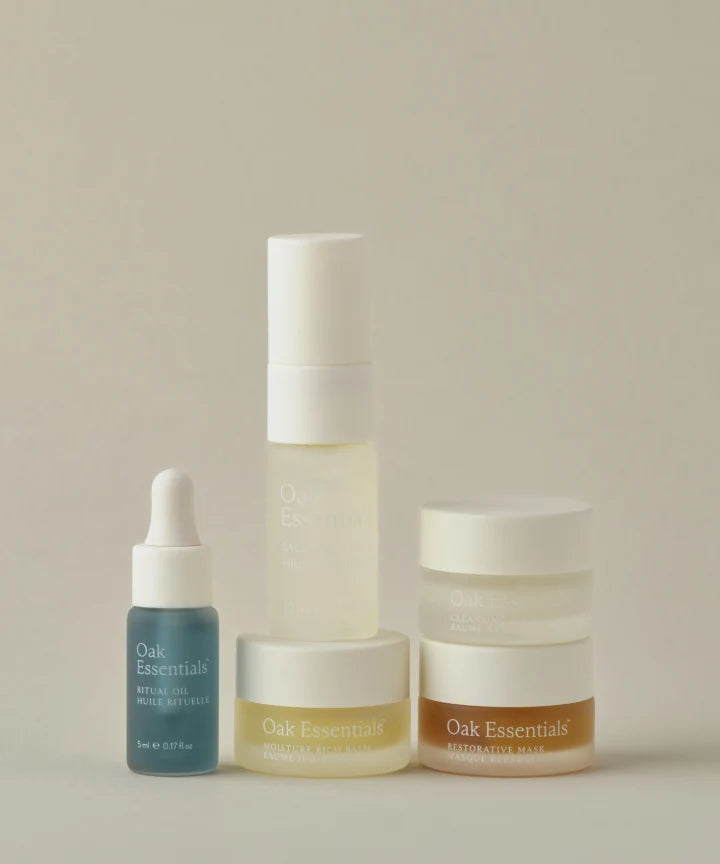 oak essentials / mini routine set