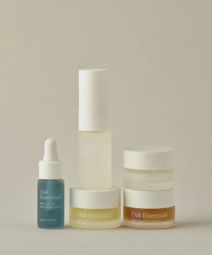 oak essentials / mini routine set