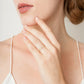 wavy memories ring band - natural diamond