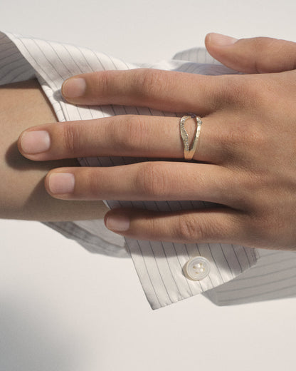 noor n°1 ring - natural diamond