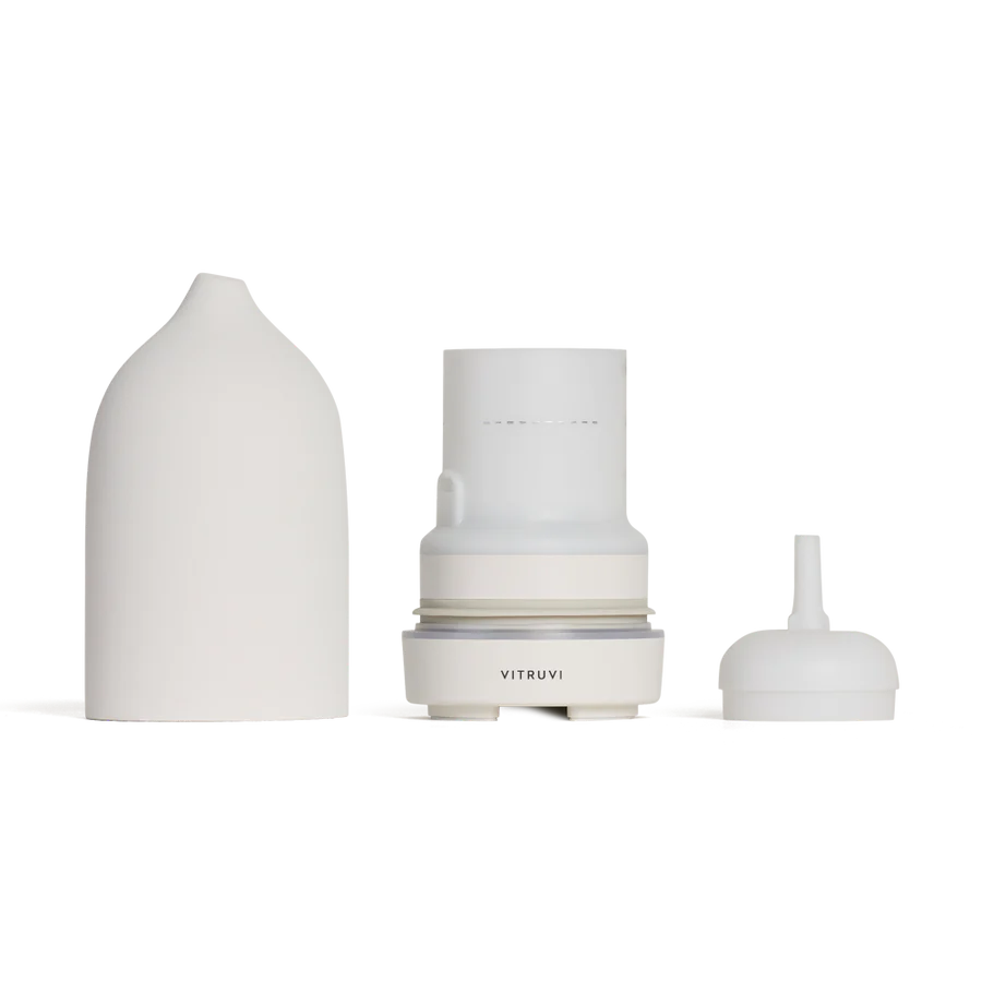 vitruvi / stone diffuser - white