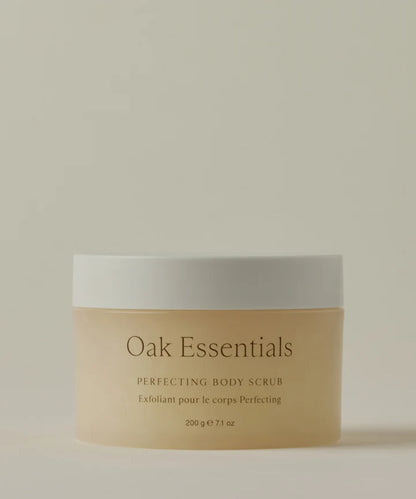 oak essentials / perfecting body scrub