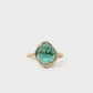 aphenos ring - ocean blue tourmaline