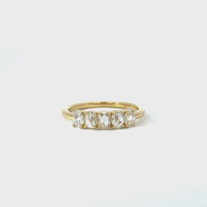 sybil ring - natural diamond