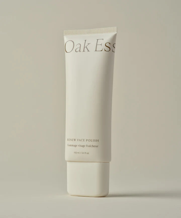 oak essentials / renew face polish