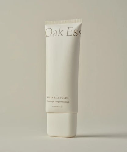 oak essentials / renew face polish