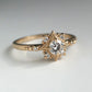 sabine nova ring - natural diamond