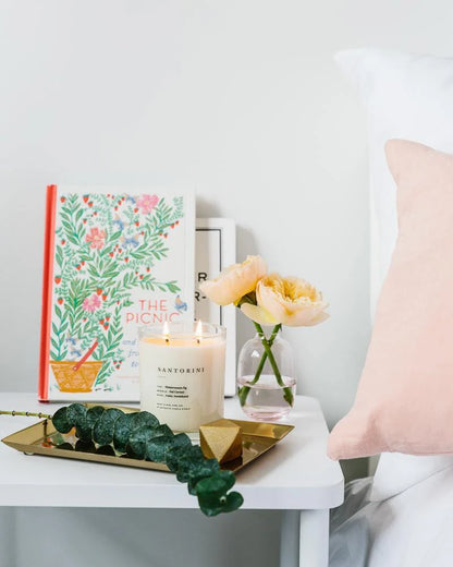 brooklyn candle studio / classic double wick candle - santorini