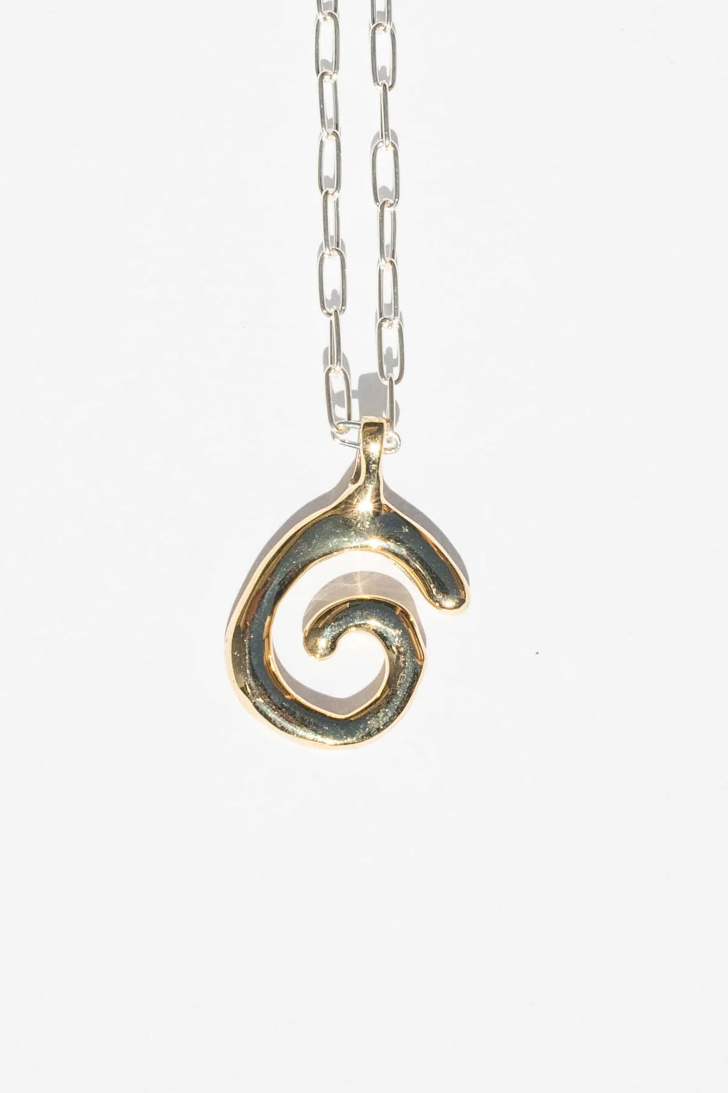 swirl necklace