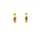 perfect little post hoop earrings