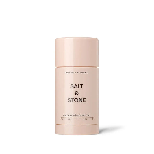 salt & stone / natural deodorant gel - bergamot & hinoki