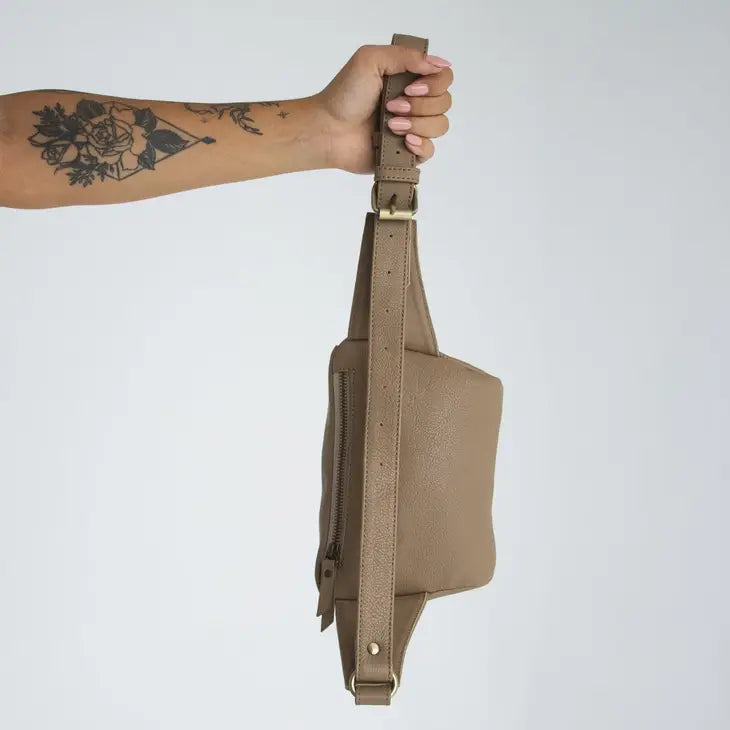remy fanny pack - taupe