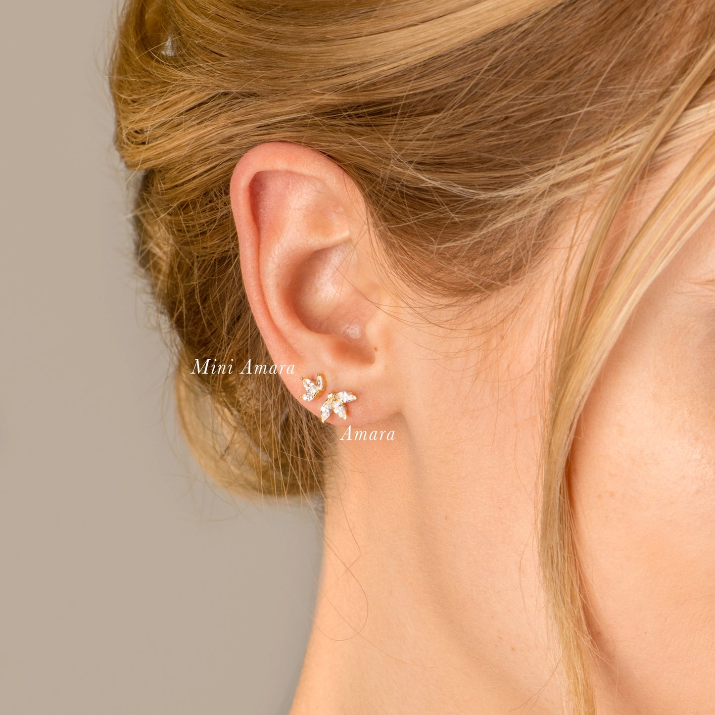 amara stud earrings - mini