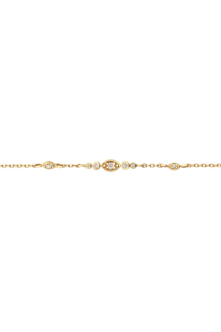 small eye diamond bracelet