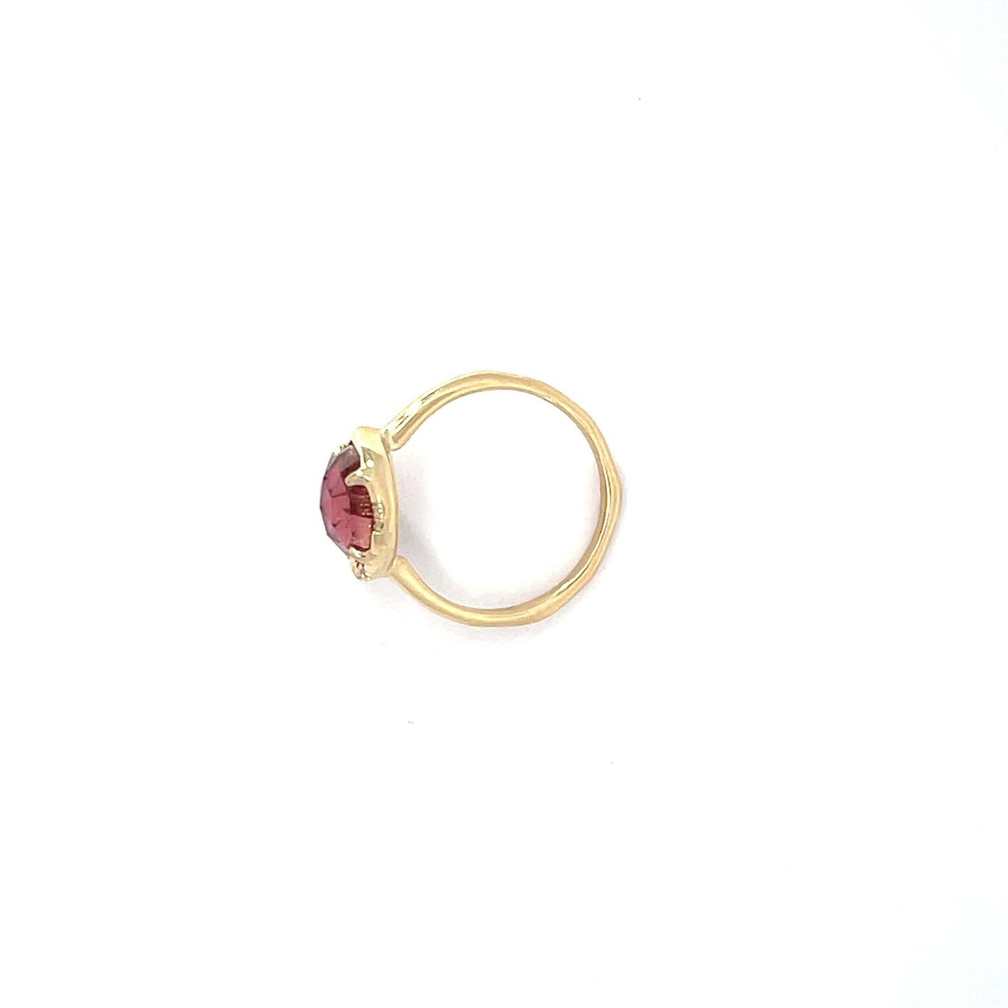 aphenos ring - pink tourmaline
