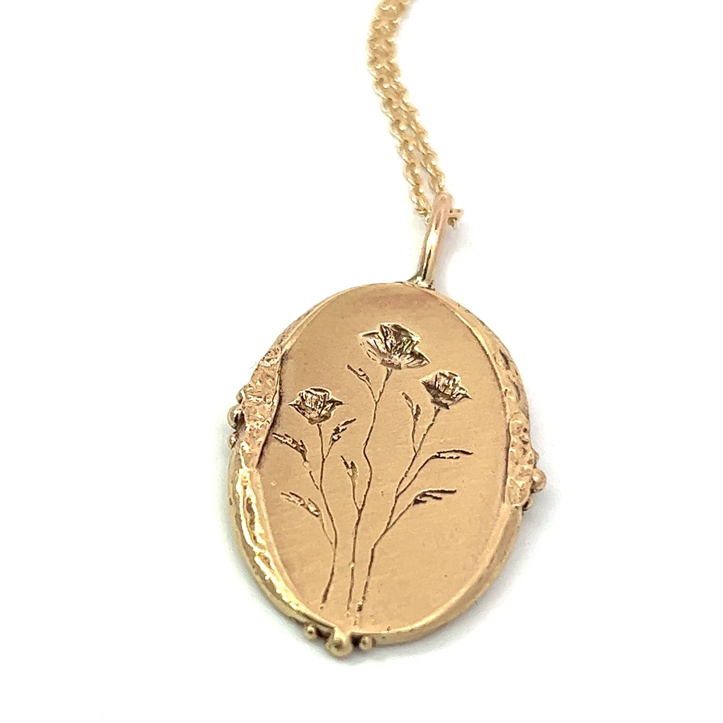 floral pasture amulet necklace - no. 207