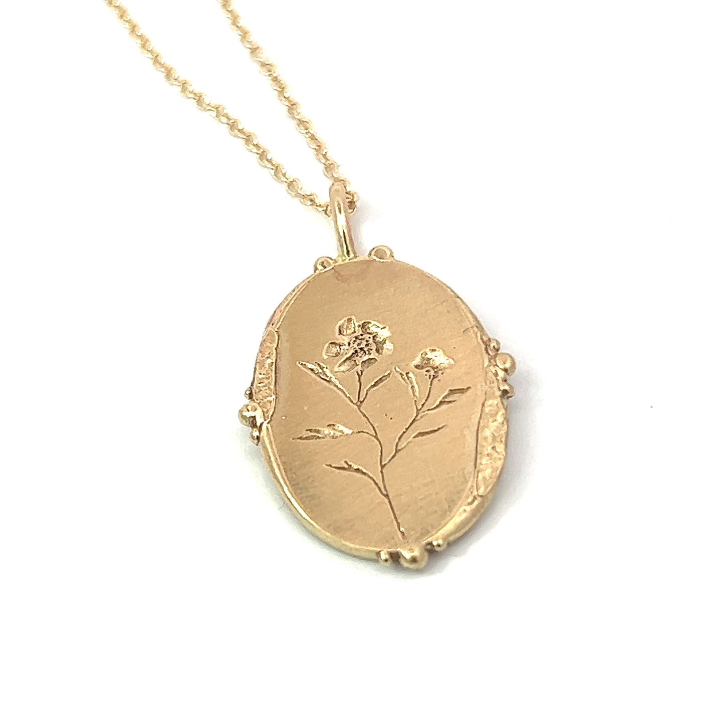 floral pasture amulet necklace - no. 206