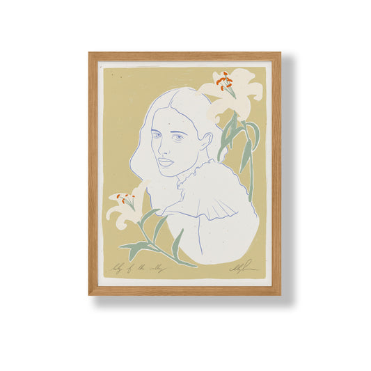 coco shalom / art prints - lady of the valley