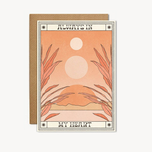 always in my heart card