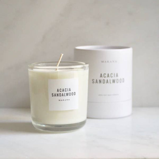 makana / candle - acacia sandalwood