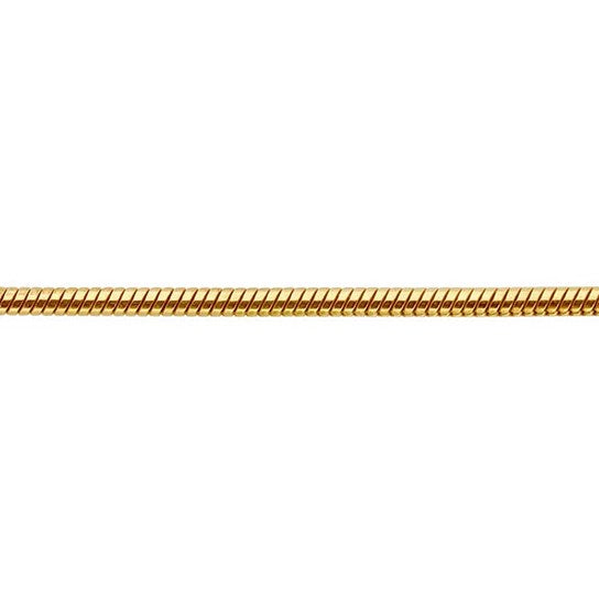 chain necklace / snake - 1.2mm